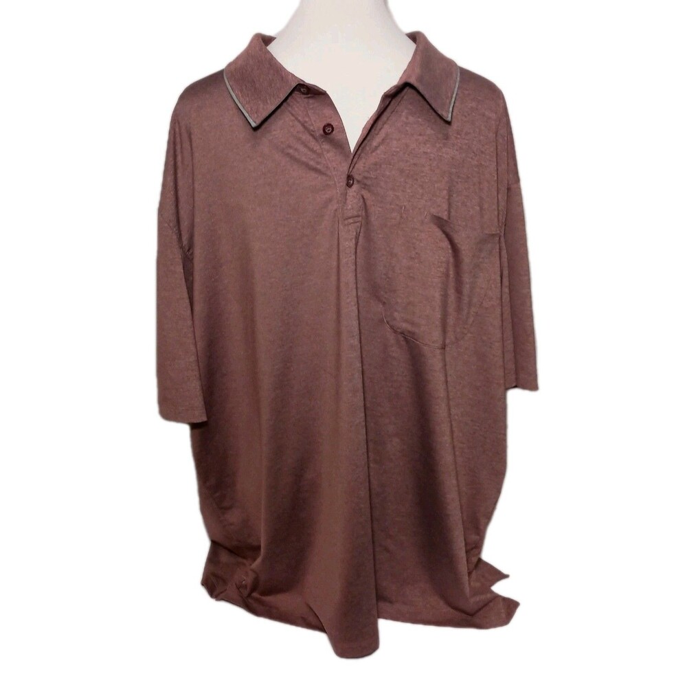Duluth Trading Co. Pressure Cooker Short Sleeve Polo Shirt Men's Sz XXL Red Golf